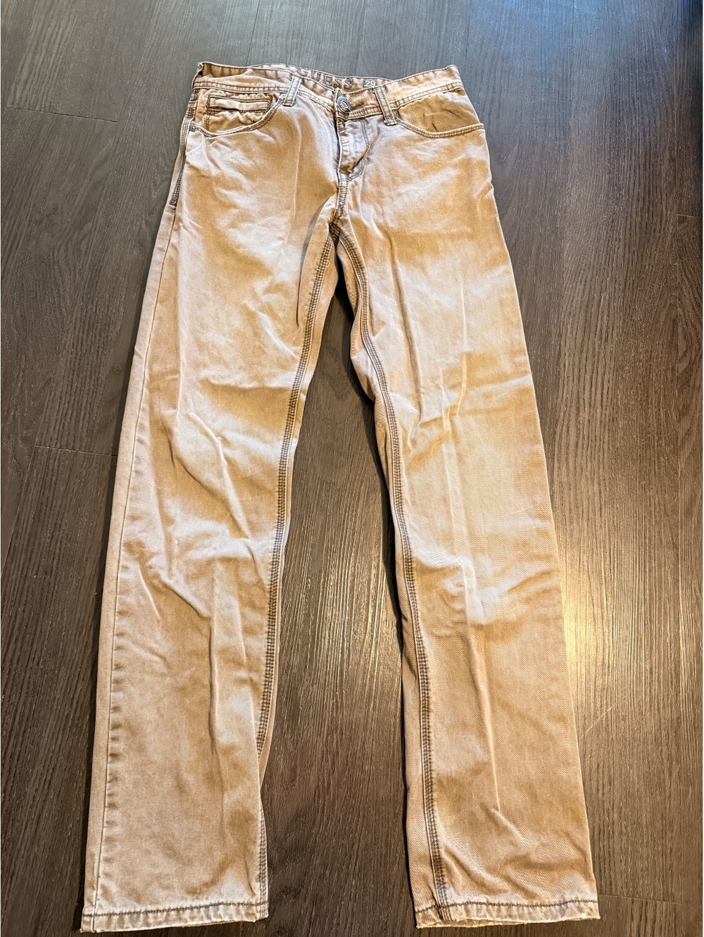 Vintage Y2K Guess Los Angeles Zip Utility Jeans 29